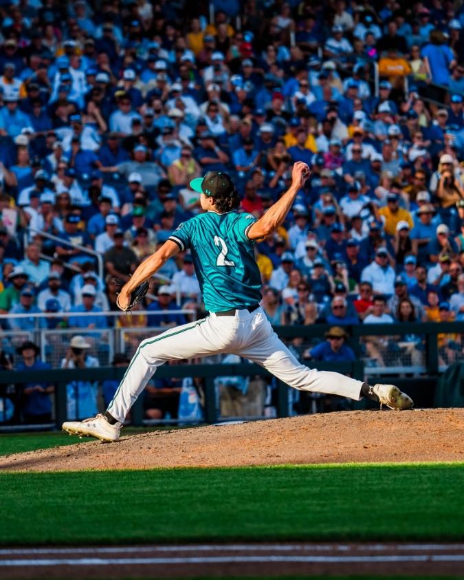 Cameron Flukey Coastal baseball 