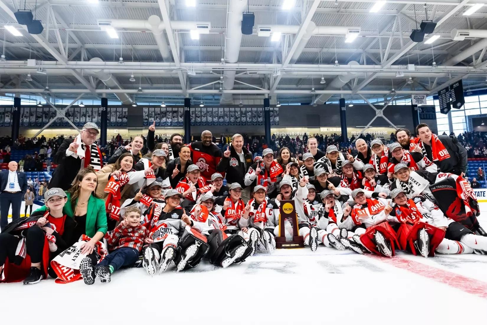 Ohio State wins the 2024 NC women's hockey national championship